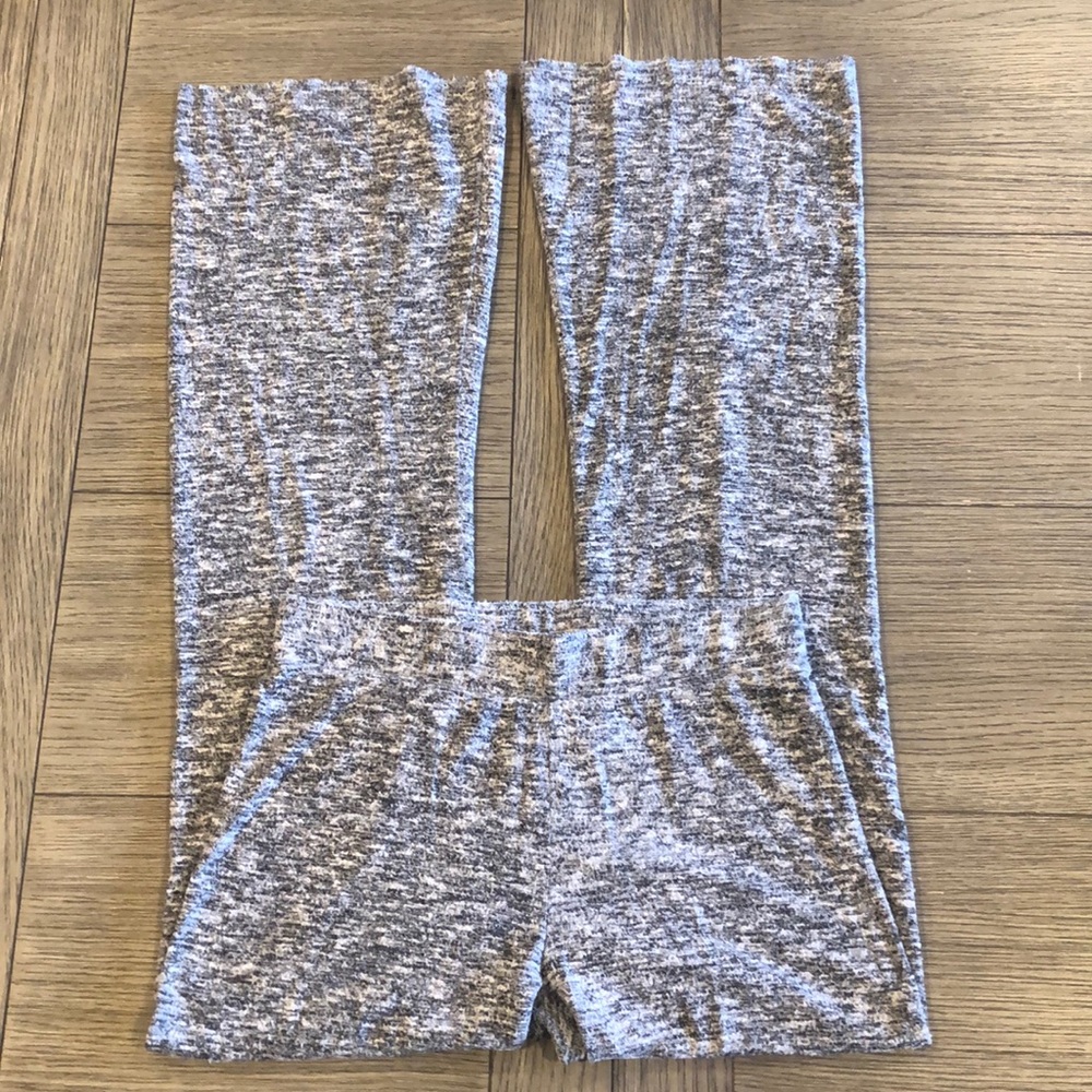 Flare lounge pants athletic grey soft size med